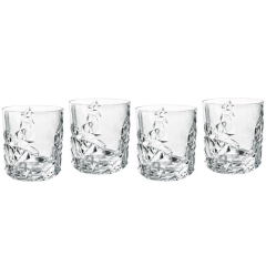 Набор бокалов для виски Sculpture 365 мл, 4 шт