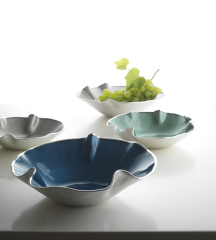 Чаша Dogale Peonia 25,5 см, синяя