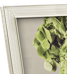 Рамка для фотографий Vera Wang With Love Nouveau Silver 10х15 см