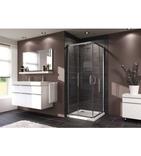 Душевой уголок Huppe X1, 90x90, раздвижные двери