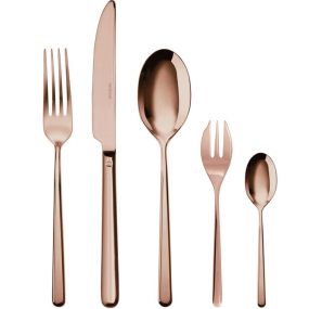 Набор столовых приборов Linear Copper, 30 предметов