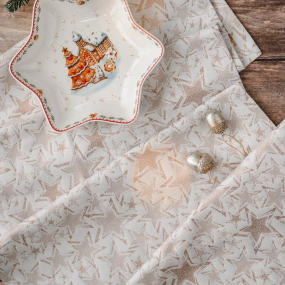 Скатерть-дорожка Stelle 50х140 см, цвет кирпич