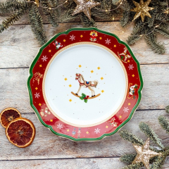 Блюдо "Лошадка" Happy Wintertime 33 см