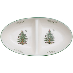 Менажница глубокая Christmas Tree 34х18 см