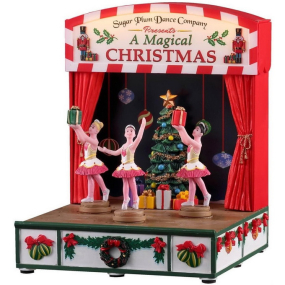 Фигурка музыкальная "Танцевальная компания "Сахарная слива" 13,6х13,6х17,6 см