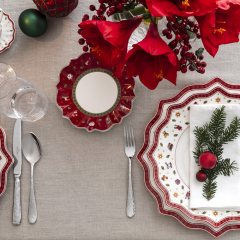 Тарелка для хлеба Toy’s Delight 18 см, красная