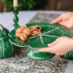 Блюдо для торта на ножке Couve Natural 31 см