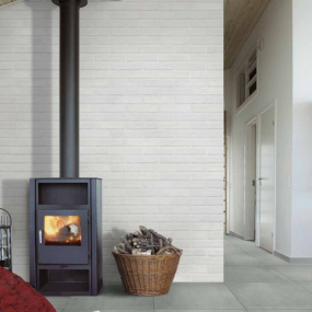 Керамогранит Rondine Tribeca 6х25, White, 9,5 мм