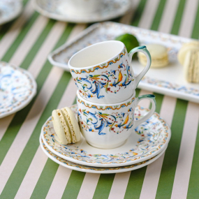 Набор чашек для эспрессо с блюдцами Toscana 85 мл, 4 предмета