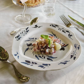 Тарелка столовая "Английский делфт" Classics on Acid 28 см