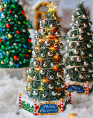 Фигурка музыкальная "Новая грандиозная елка" 16х15,4х33,7 см