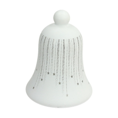 Фигурка "Колокольчик" 16 см с подсветкой, цвет белый