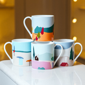 Набор кружек Destination 300 мл, 4 шт