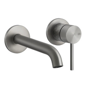 Внешняя часть Gessi Gessi 316 54186.239 смесителя для раковины, брашированная сталь