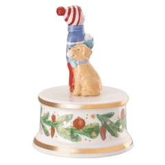 Шкатулка музыкальная Christmas games 12,5 см