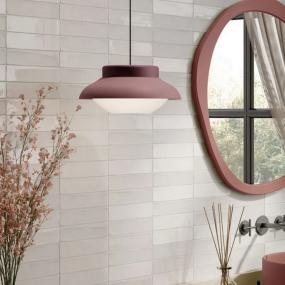 Керамогранит Rondine Marrakech  4,8x20, Mat, Total White, 9,5 мм