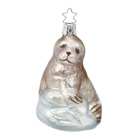 Игрушка на елку "Морской котик" 9,5 см