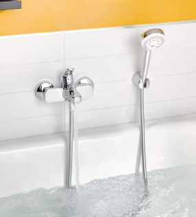 Смеситель для ванны Kludi Pure&Easy 376810565, хром