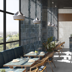 Плитка керамическая Equipe Hanoi 6,5х20, Blue Night, 8 мм