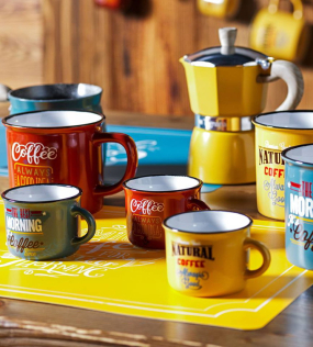 Чашка для эспрессо Arts Vintage 100 мл, красная