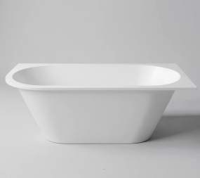 Ванна Holbi Galatea 169х77 R, из Soft Rock, белая матовая