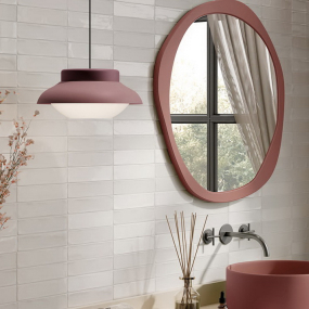 Керамогранит Rondine Marrakech 4,8x20, Total White, 9,5 мм