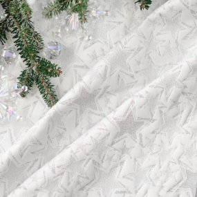 Скатерть прямоугольная Stelle 130х170 см, цвет серебро