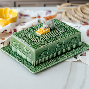 Блюдо для сыра с крышкой Queijeiras 30,5х22,5 см