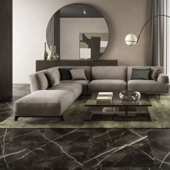 Керамогранит Italon Stellaris 80х160 Lux, Absolut Black, 9 мм