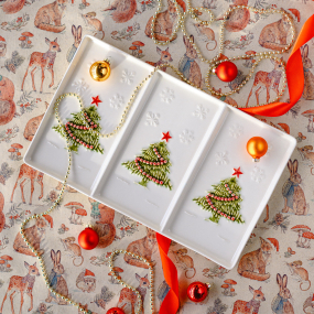 Менажница Natal 33,5х20,5 см, 3 сектора