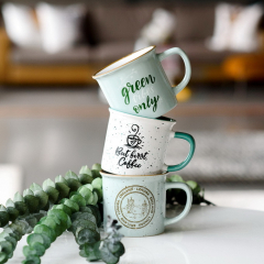 Кружка Natural 360 мл, зеленая