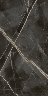 Керамогранит Italon Stellaris 80х160 Lux, Absolut Black, 9 мм