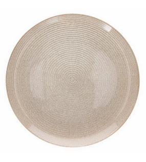 Блюдо сервировочное Natale Rose Gold 33 см