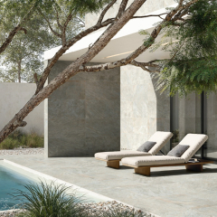 Керамогранит Italon Magma X2 60х120 Strutturato, Silver, 20 мм