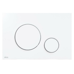 Панель смыва Alca Thin M676, белый матовый