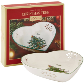 Блюдо-сердце сервировочное Christmas Tree 18 см