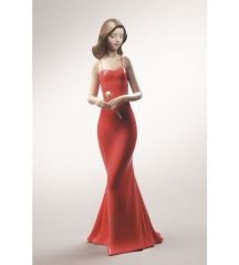 Статуэтка "Изящность розы" 29х10х10 см