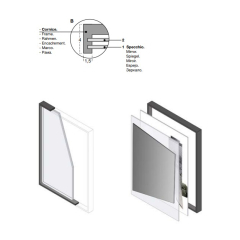 Зеркало Antonio Lupi Design Mirrors 75х72
