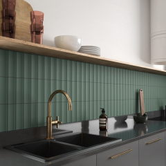 Плитка керамическая Equipe Vibe 6.5х20, in, Newport Green Matt, 8 мм