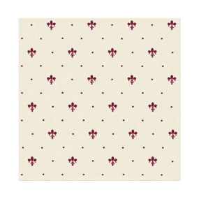 Плитка керамическая Petracer's Grand Elegance 20х20, Giglio Bordeaux Su Panna, 7,5 мм