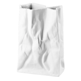 Ваза Bag White 18 см