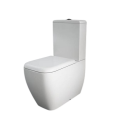 Унитаз напольный RAK Ceramics Metropolitan, комплект, белый