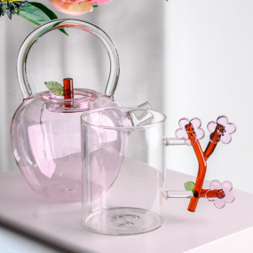 Кружка "Персиковые цветы" Botanica 450 мл 