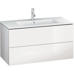 Тумба с раковиной Duravit Me by Starck 103х49, белая