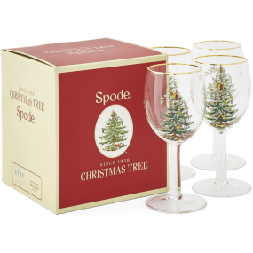 Набор бокалов для вина Christmas Tree 360 мл, 4 шт