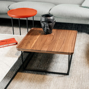 Стол журнальный Cassina Torei 61х61, Nut
