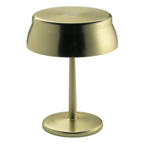 Лампа настольная Zafferano Sister Light Wi-Fi Mini 17 см, цвет золото
