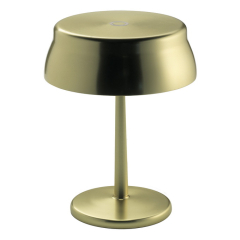 Лампа настольная Zafferano Sister Light Mini 17 см, цвет золото