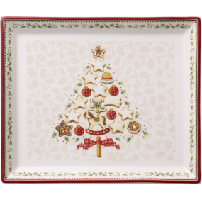 Блюдо для торта прямоугольное Winter Bakery Delight 27х22,5 см