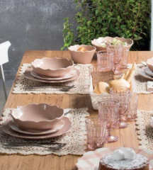 Бокал для вина Solange 350 мл, розовый